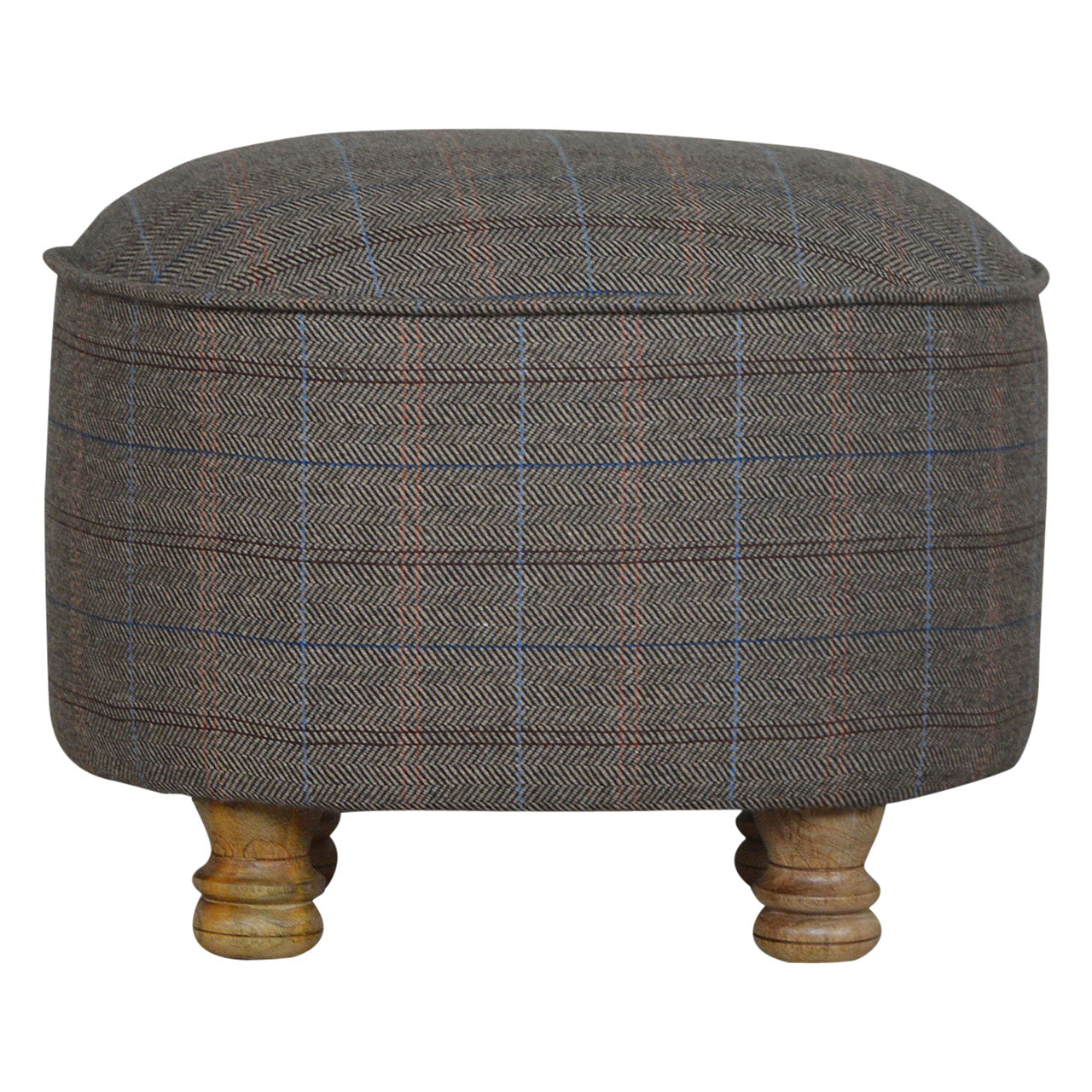 Artisan - Oval Multi Foot Stool in Tweed