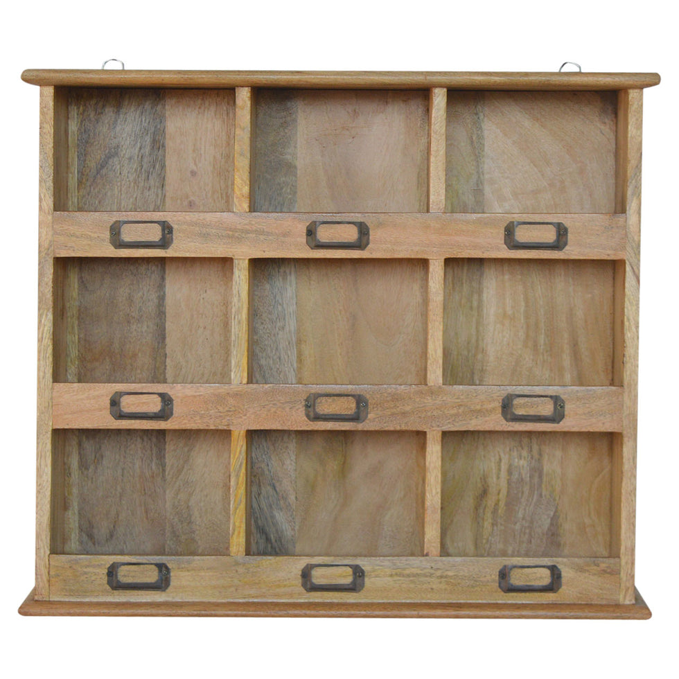 Artisan - Floating Storage Unit with 9 Slots