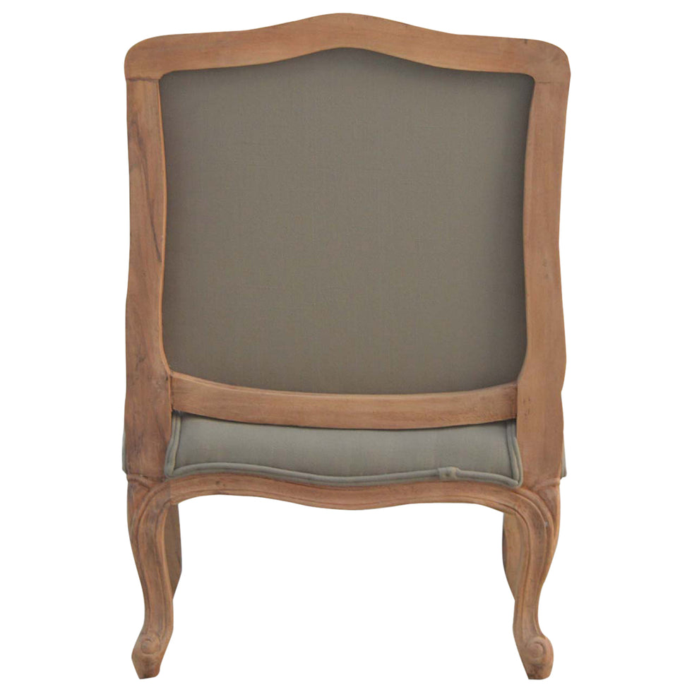 Artisan - French Style Upholstered Armchair in Sun Bleached