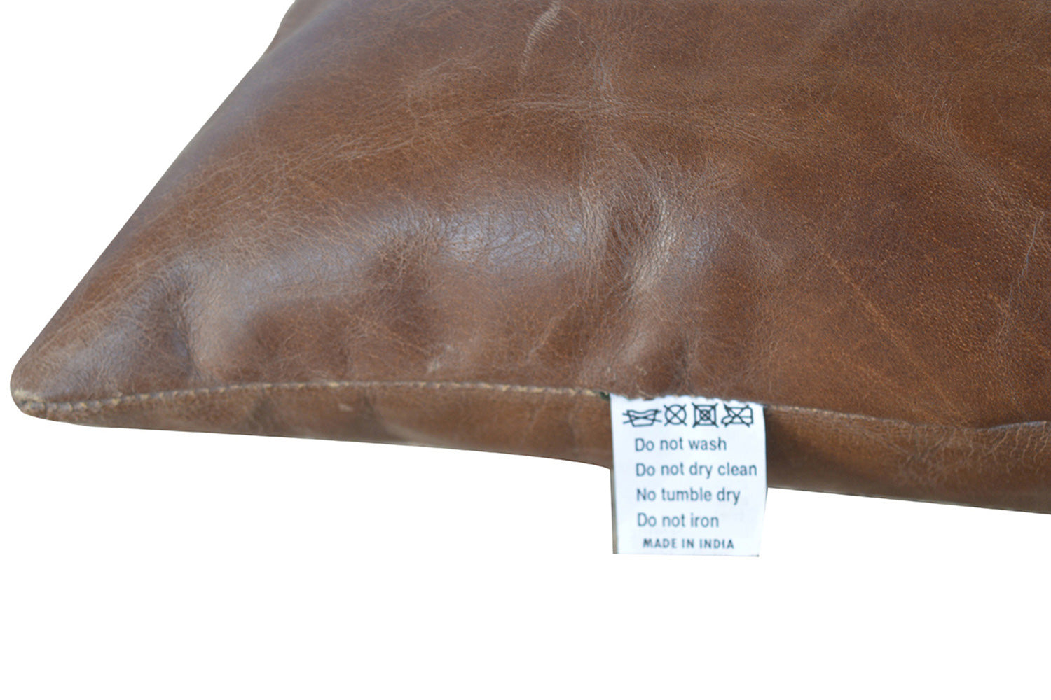 Artisan - Buffalo Hide Leather Scatter Cushion