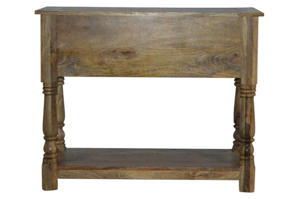 Artisan - Console Table with 2 Drawers and Turned Legs