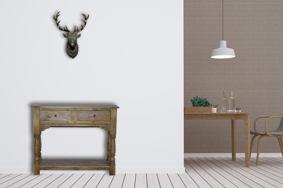 Artisan - Console Table with 2 Drawers and Turned Legs