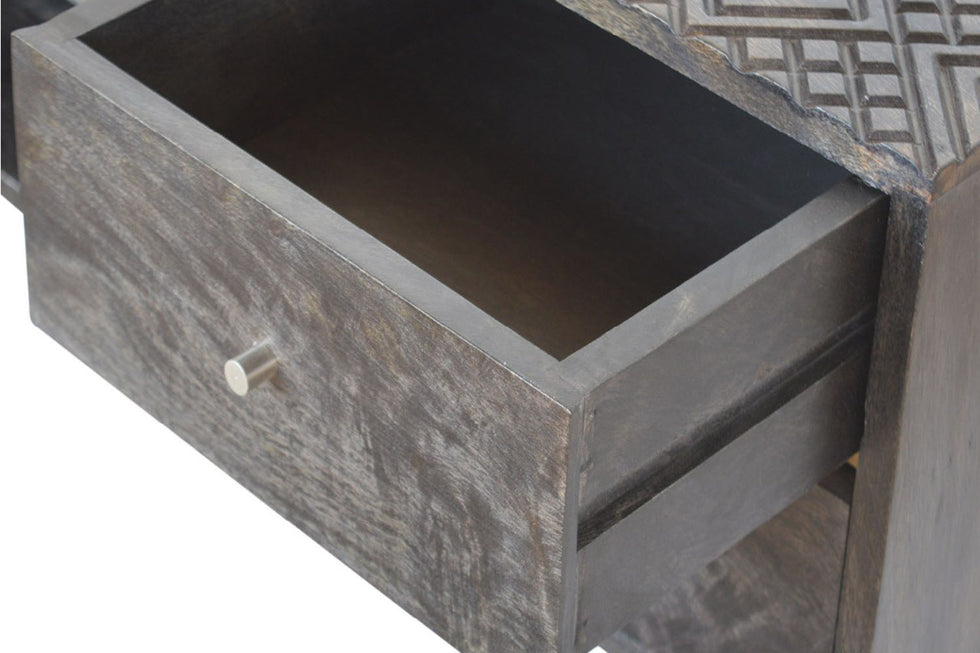 Artisan - Entertainment Unit in Ash Black