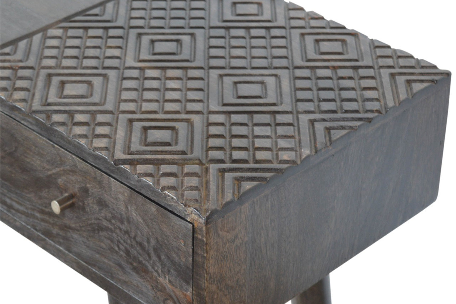 Artisan - 3 Drawer Console Table in Ash Black