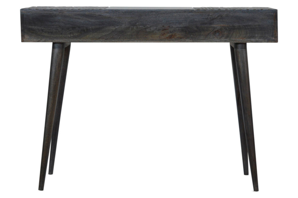 Artisan - 3 Drawer Console Table in Ash Black