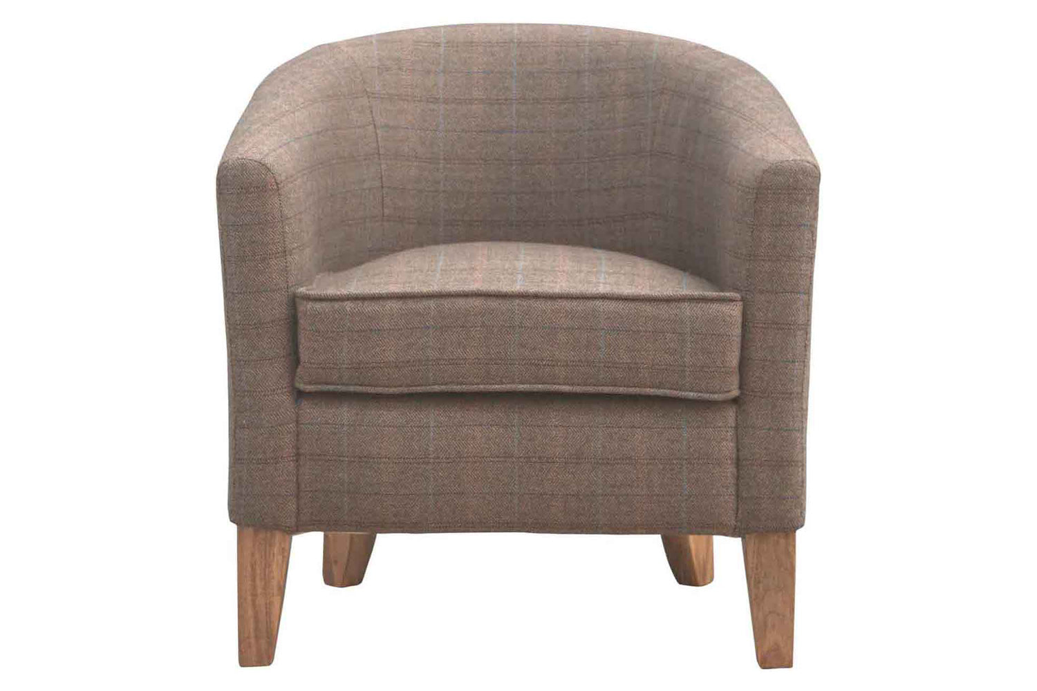 Artisan - Upholstered Tweed Tub Chair