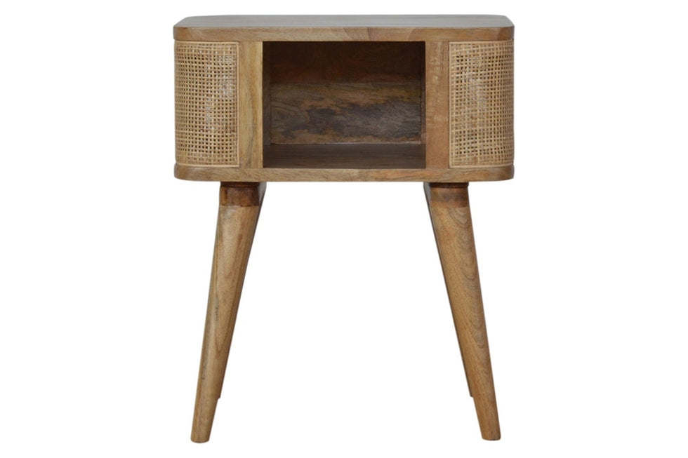Artisan - Woven Bedside in Open Slot Bedside