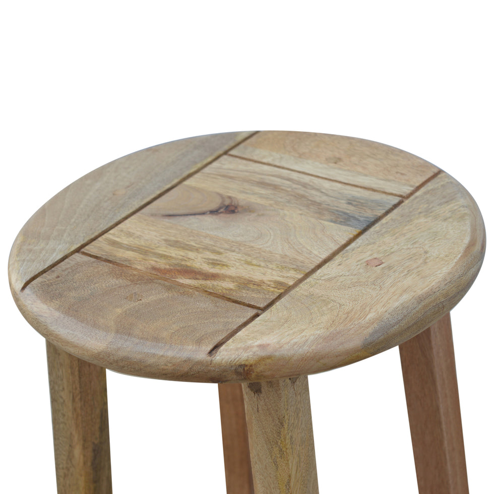 Artisan - Breakfast Table with 2 Stools in Oak-Ish