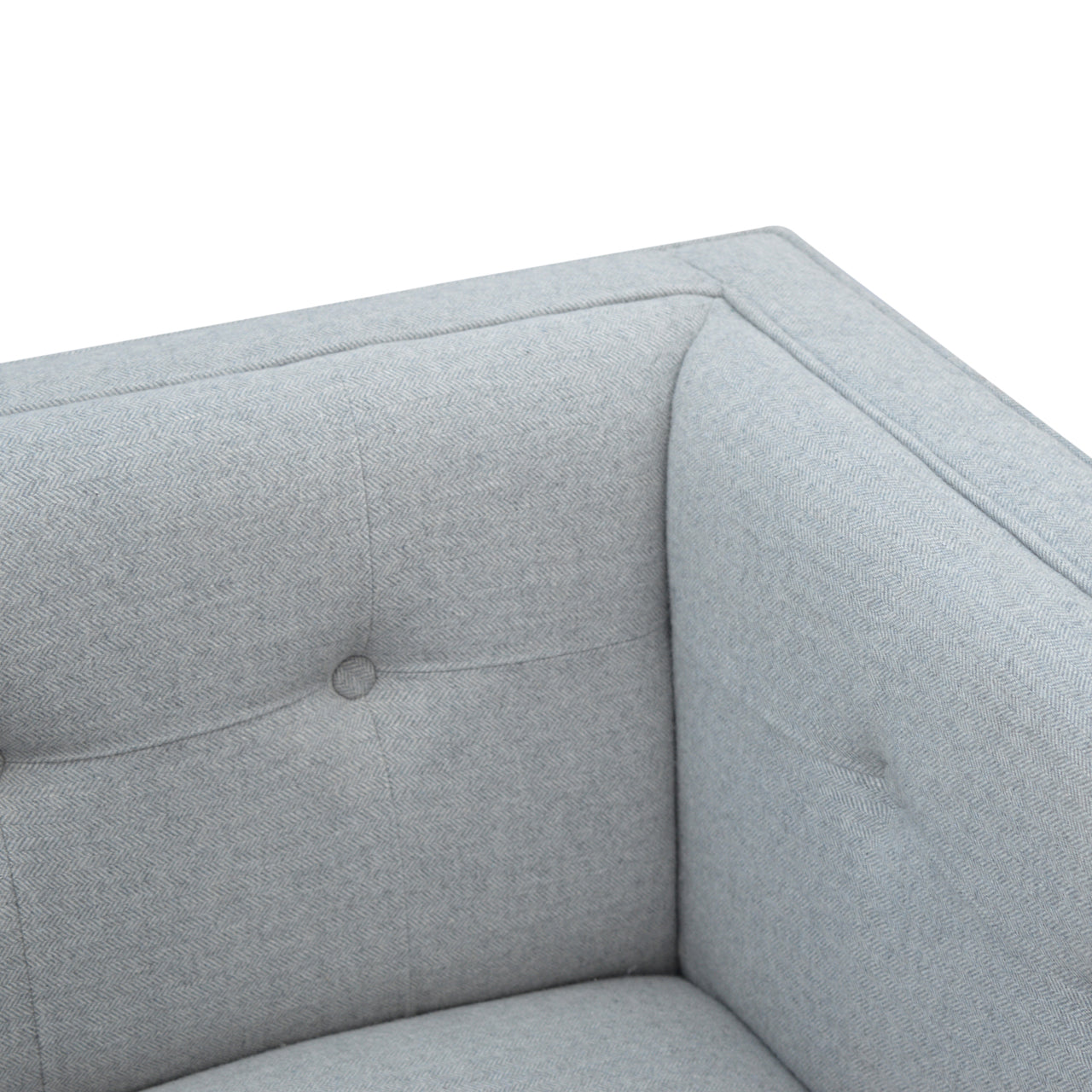 Artisan - Armchair in Gray, Tweed