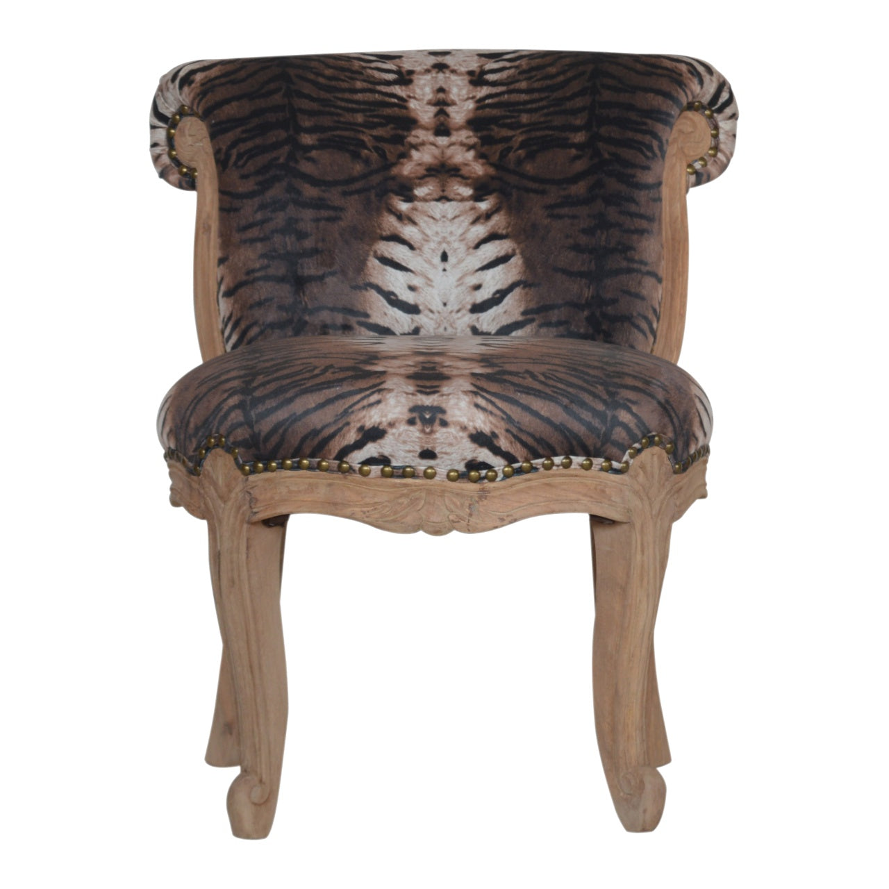 Artisan - Tiger Printed Studded Chair