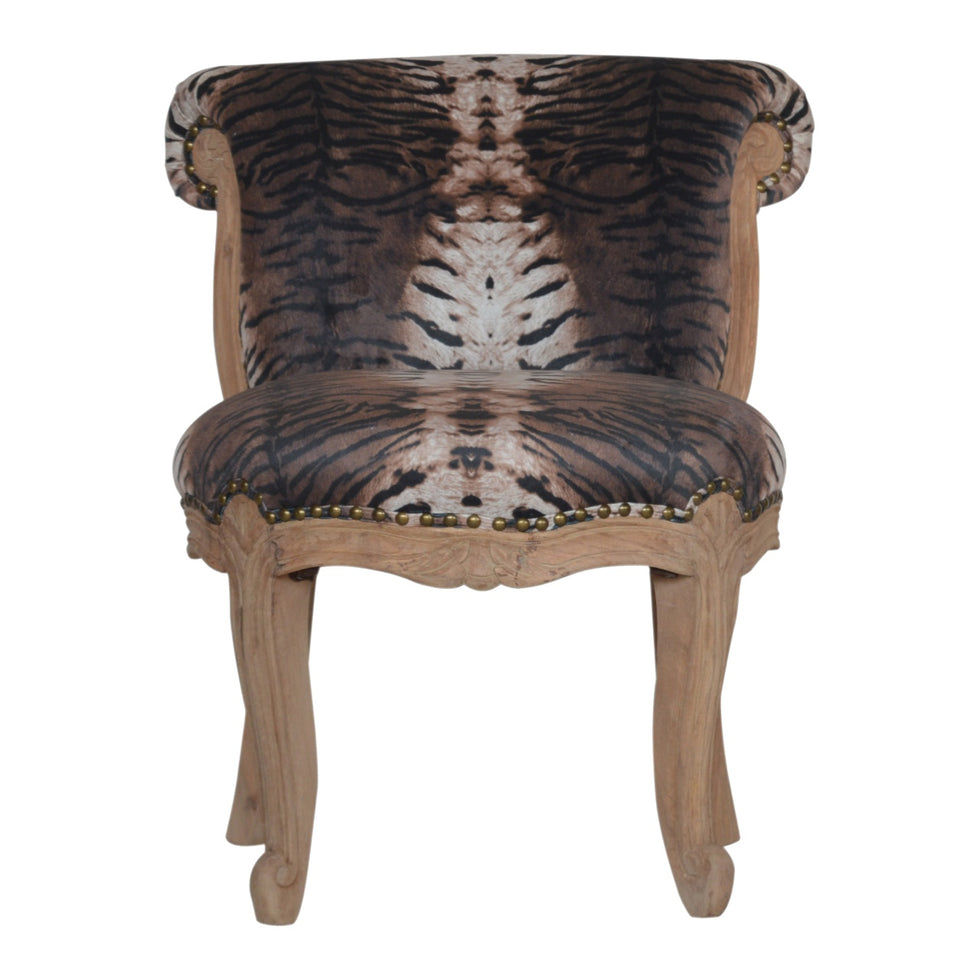 Artisan - Tiger Printed Studded Chair