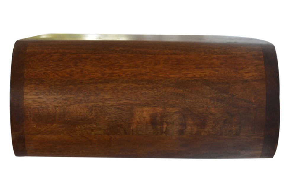 Artisan - Wall Mounted Round Bedside in Chestnut