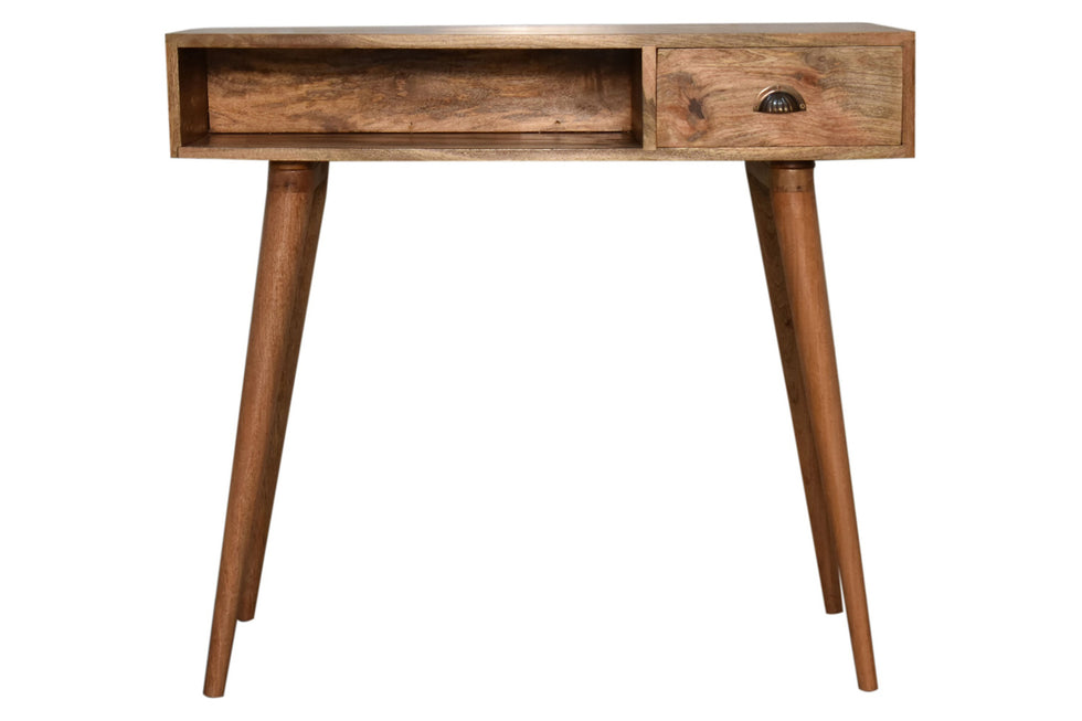 Artisan - Solid Wood Open Slot Writing Desk