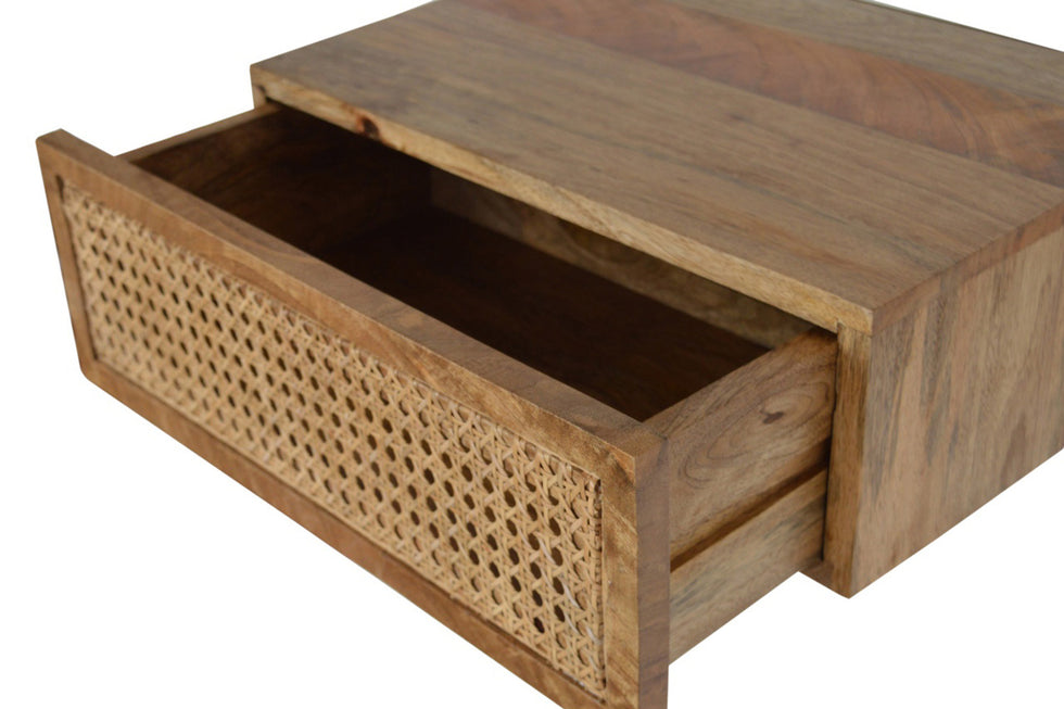 Artisan - Wall Mounted Ratten Bedside