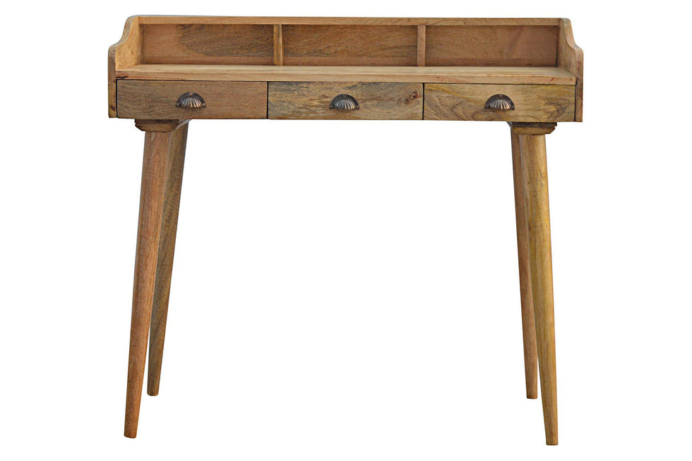 Artisan - Nordic Style Gallery Back Writing Desk