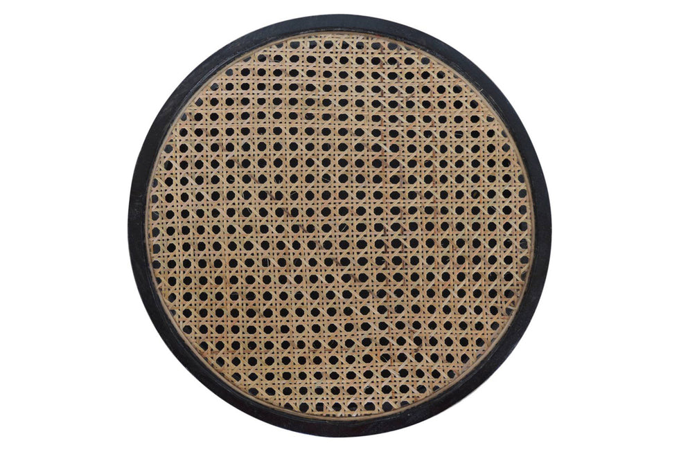 Artisan - Rattan End Table in Ash Black
