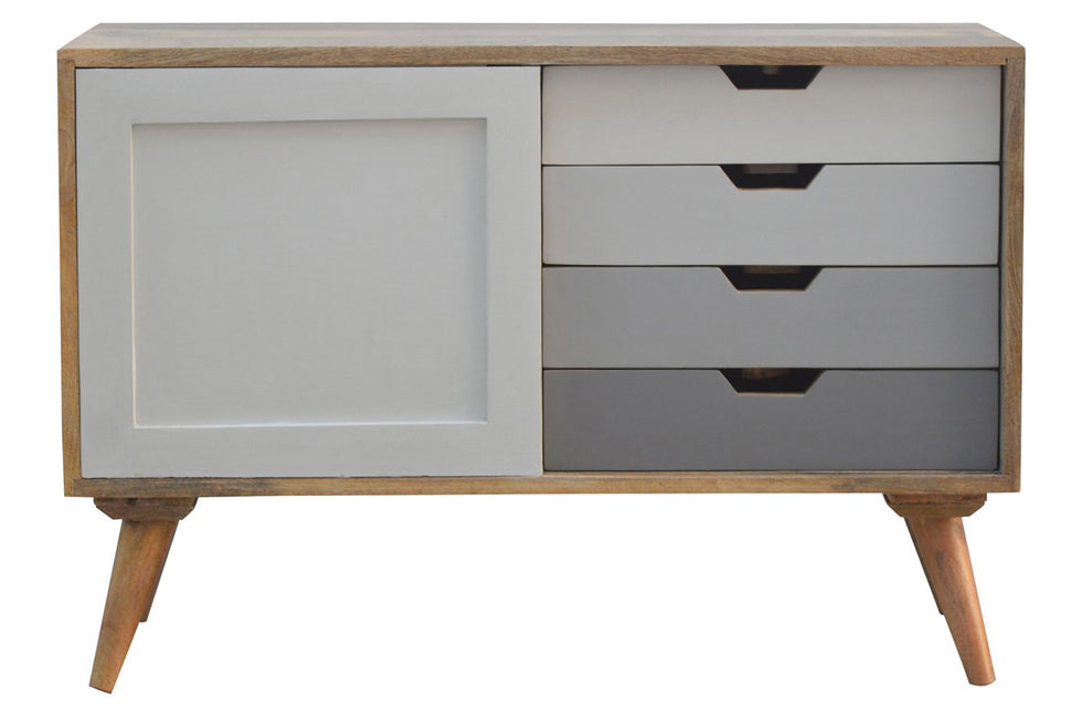 Artisan - Gray Gradient Sliding Sideboard