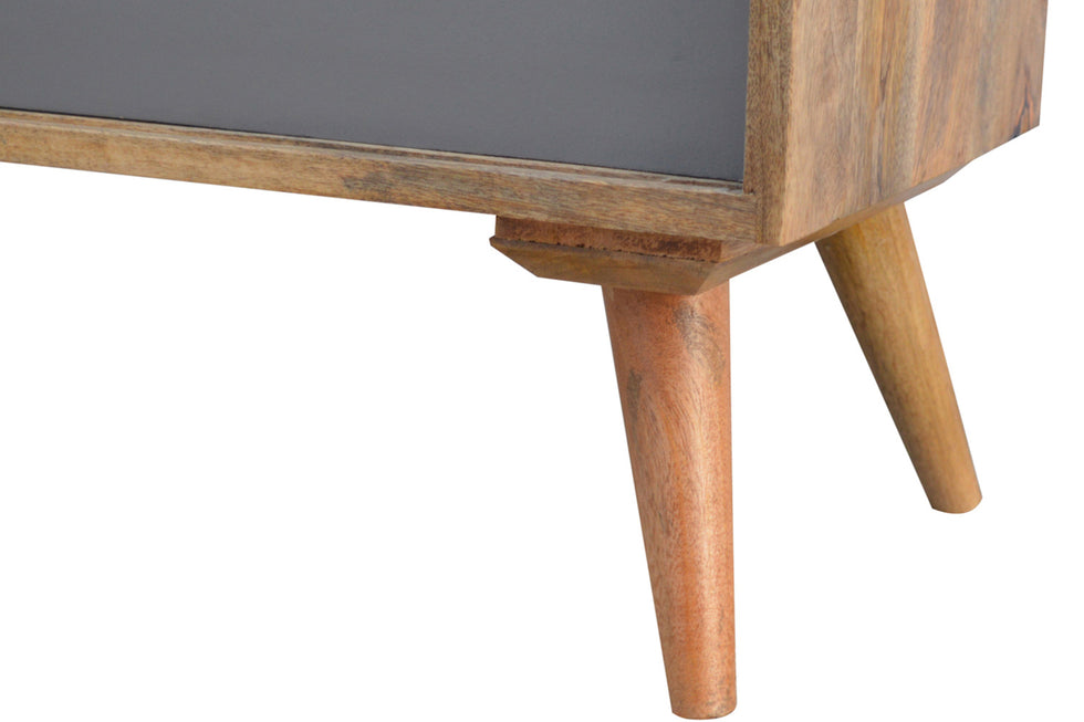 Artisan - Gray Gradient Sliding Sideboard