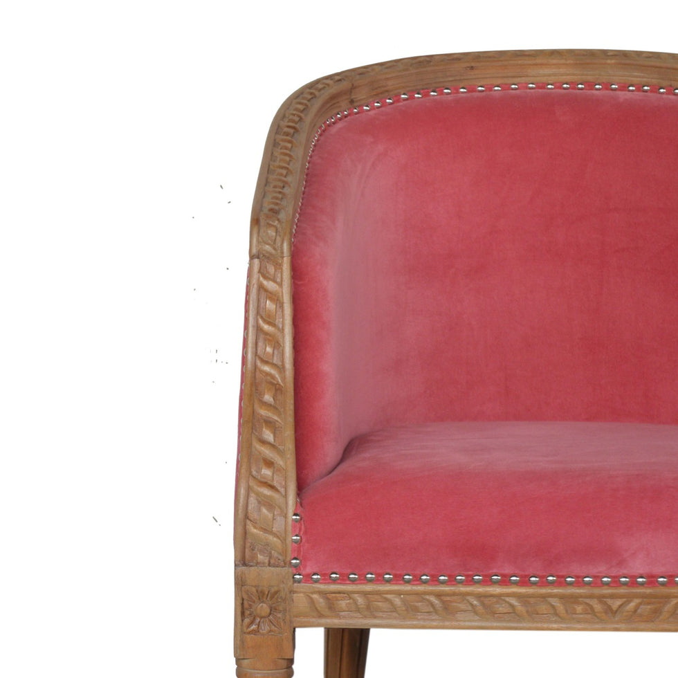 Artisan - Occasional Chair in Pink, Velvet