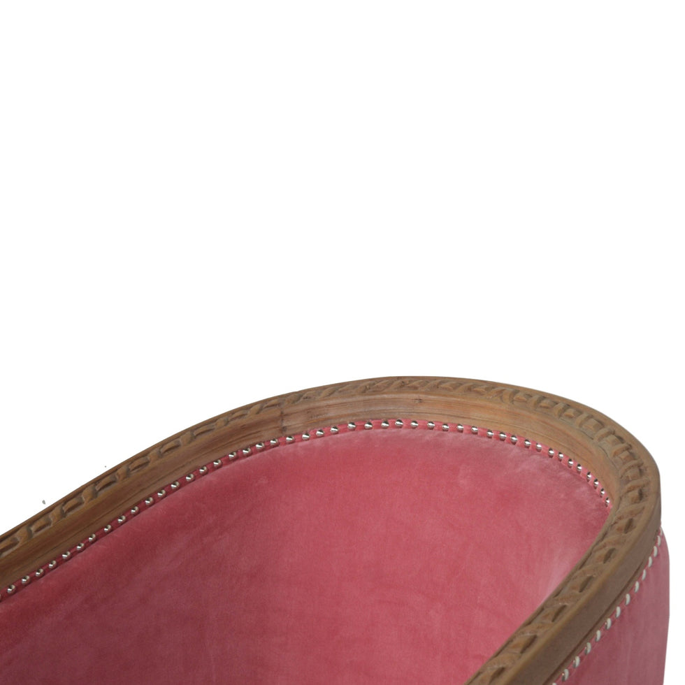 Artisan - Occasional Chair in Pink, Velvet
