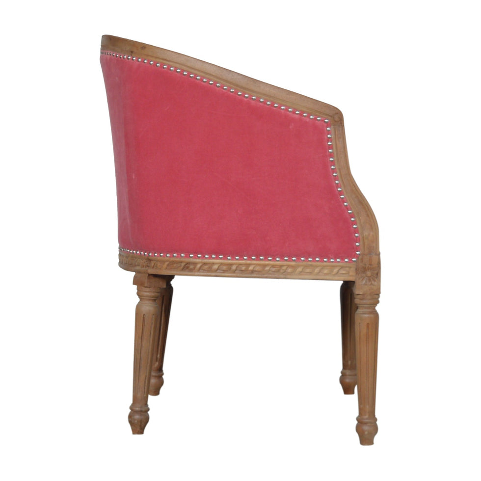 Artisan - Occasional Chair in Pink, Velvet