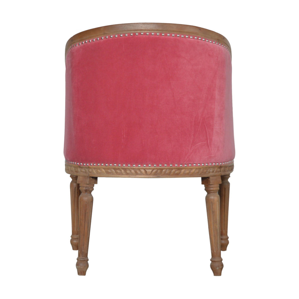 Artisan - Occasional Chair in Pink, Velvet