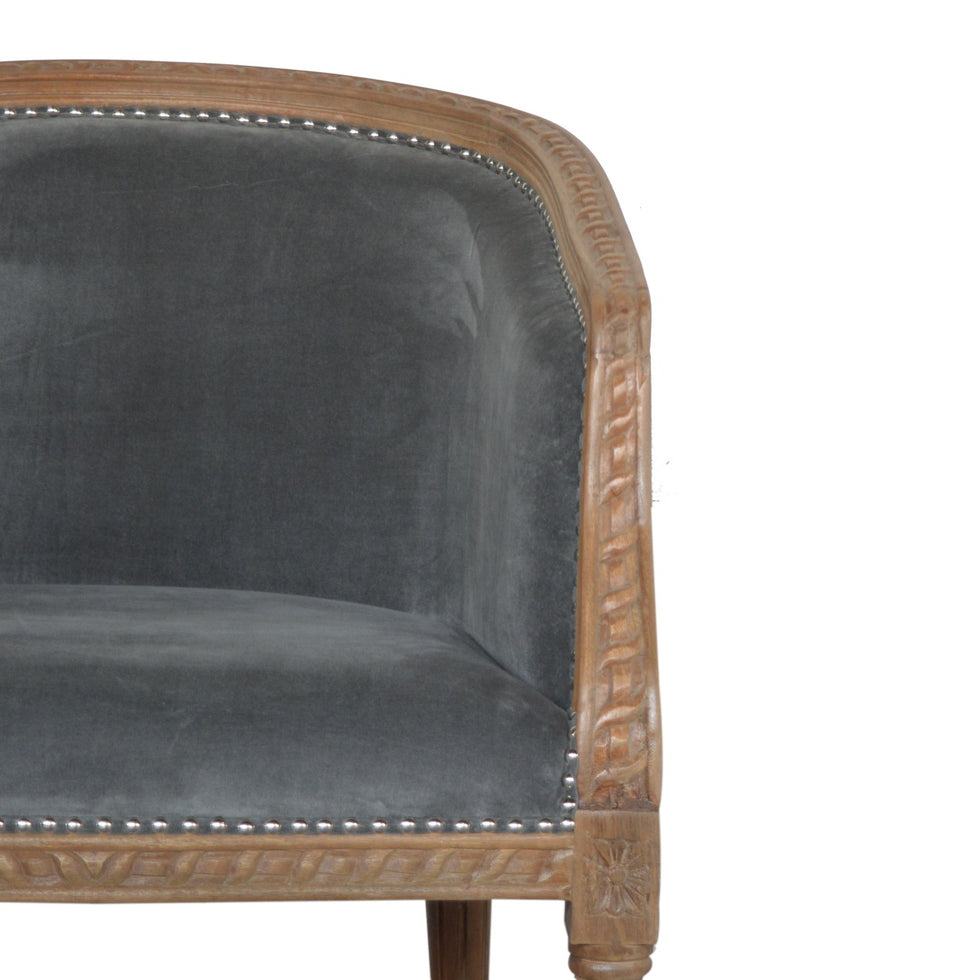 Artisan - Occasional Chair in Gray, Velvet