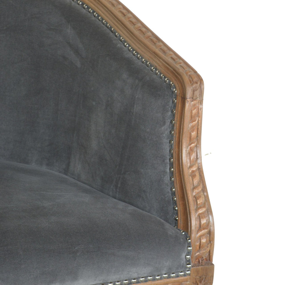 Artisan - Occasional Chair in Gray, Velvet