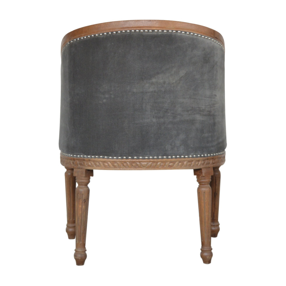 Artisan - Occasional Chair in Gray, Velvet