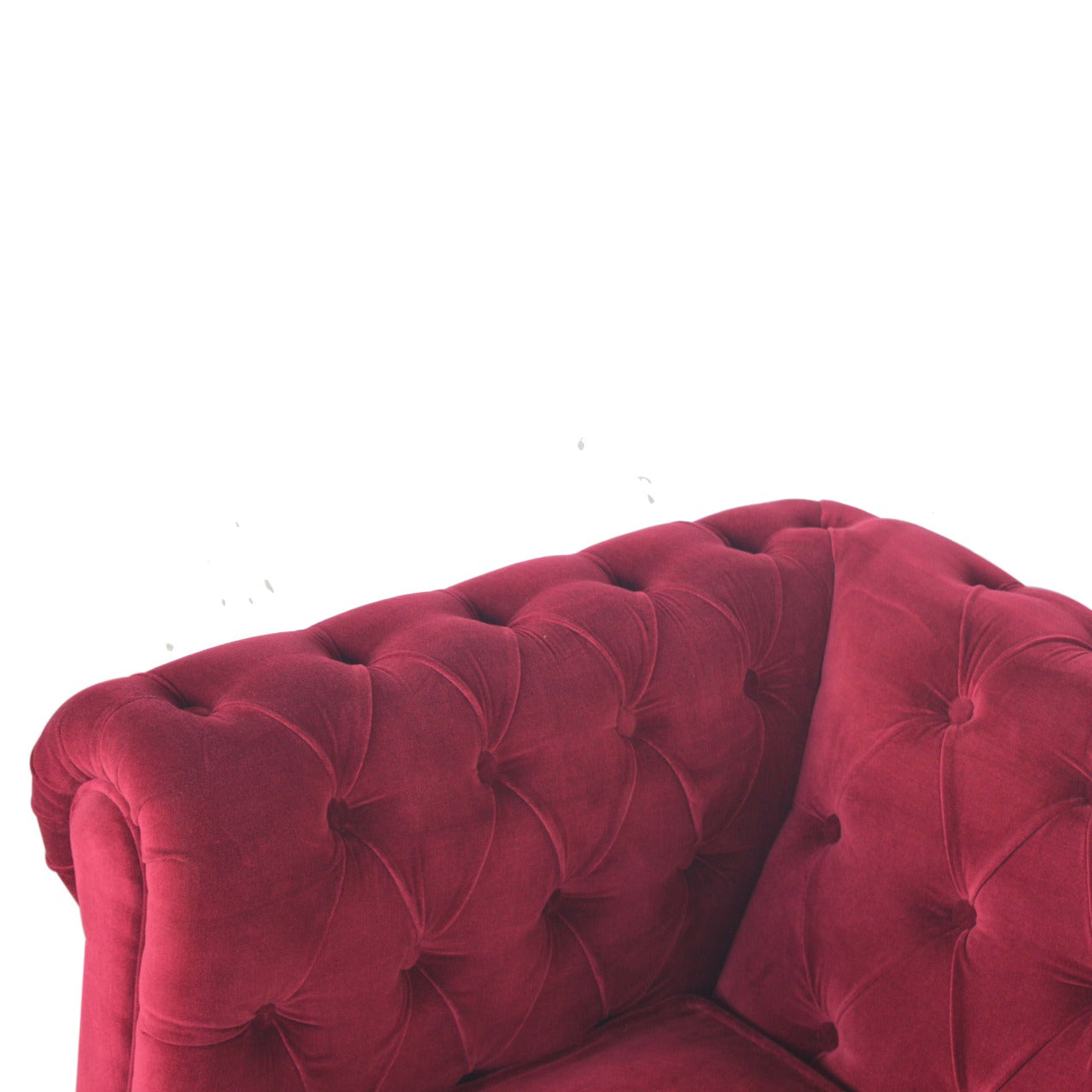 Artisan - Chesterfield Armchair in Wine Red