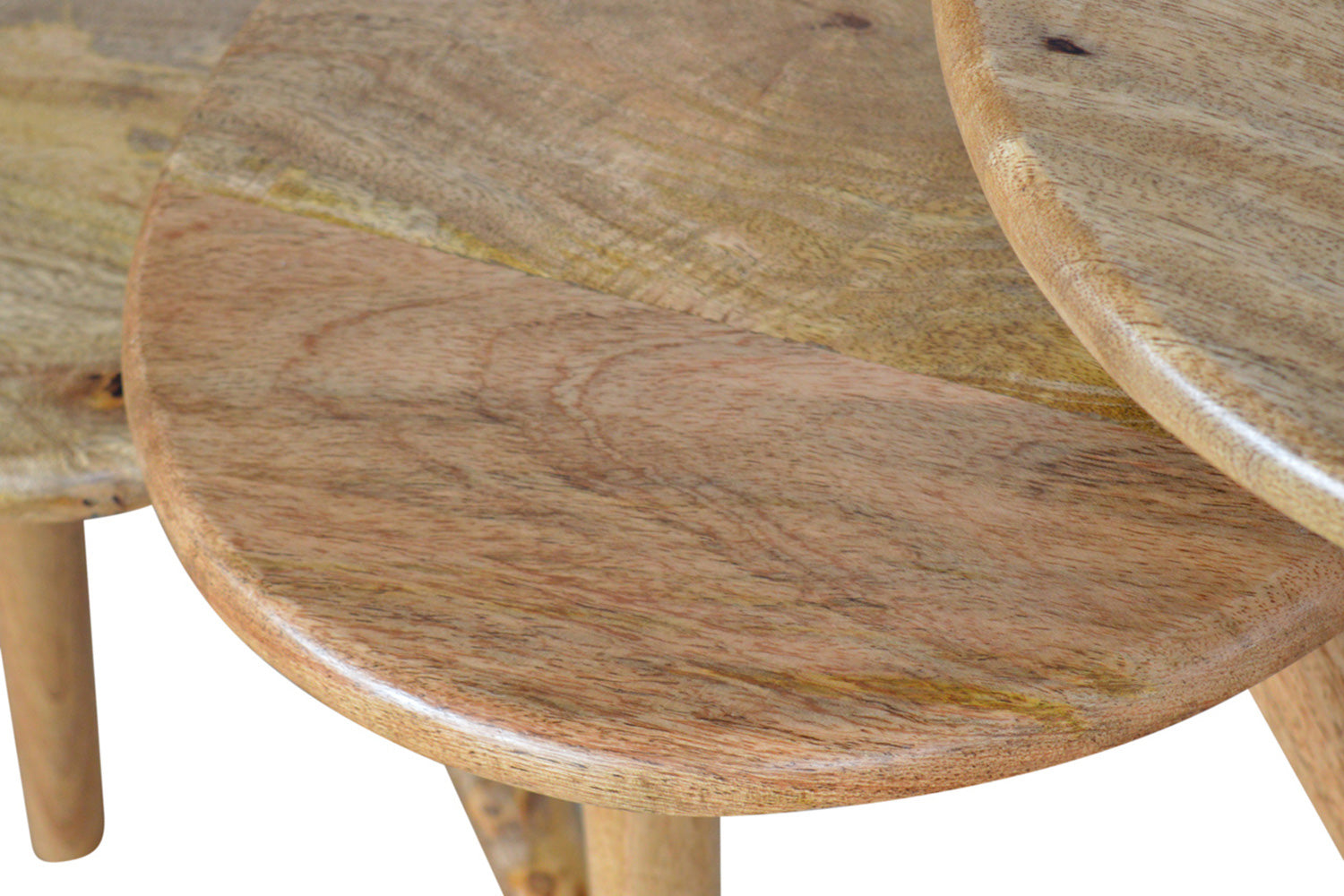Artisan - Oak-ish Nordic Nesting Stools