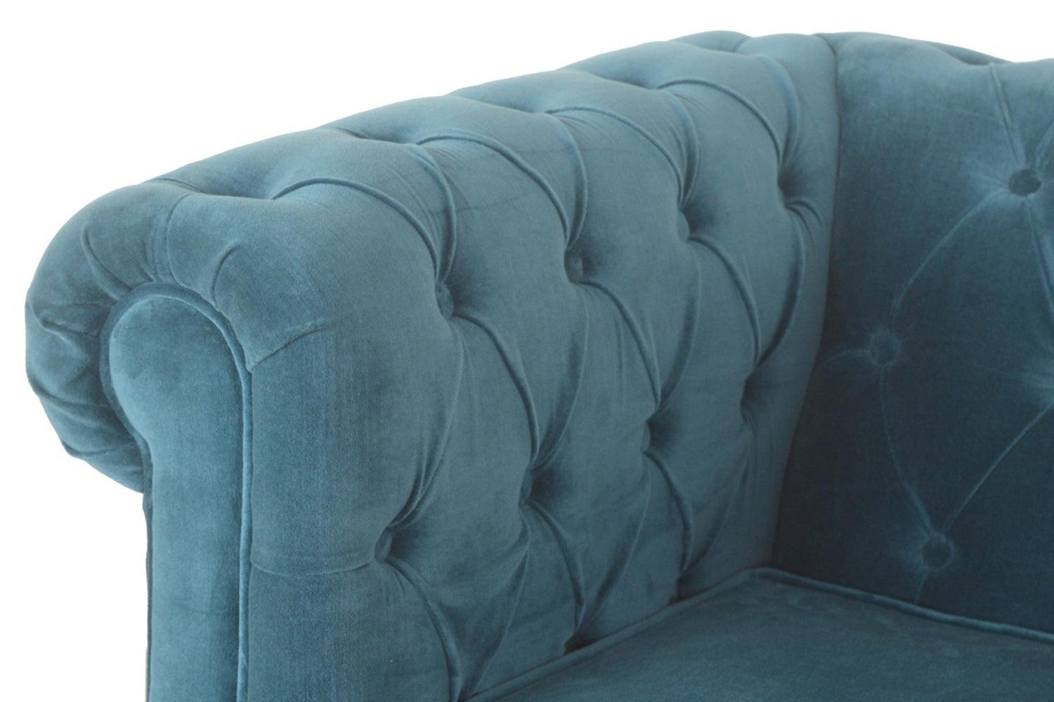Artisan Chesterfield Armchair in Velvet