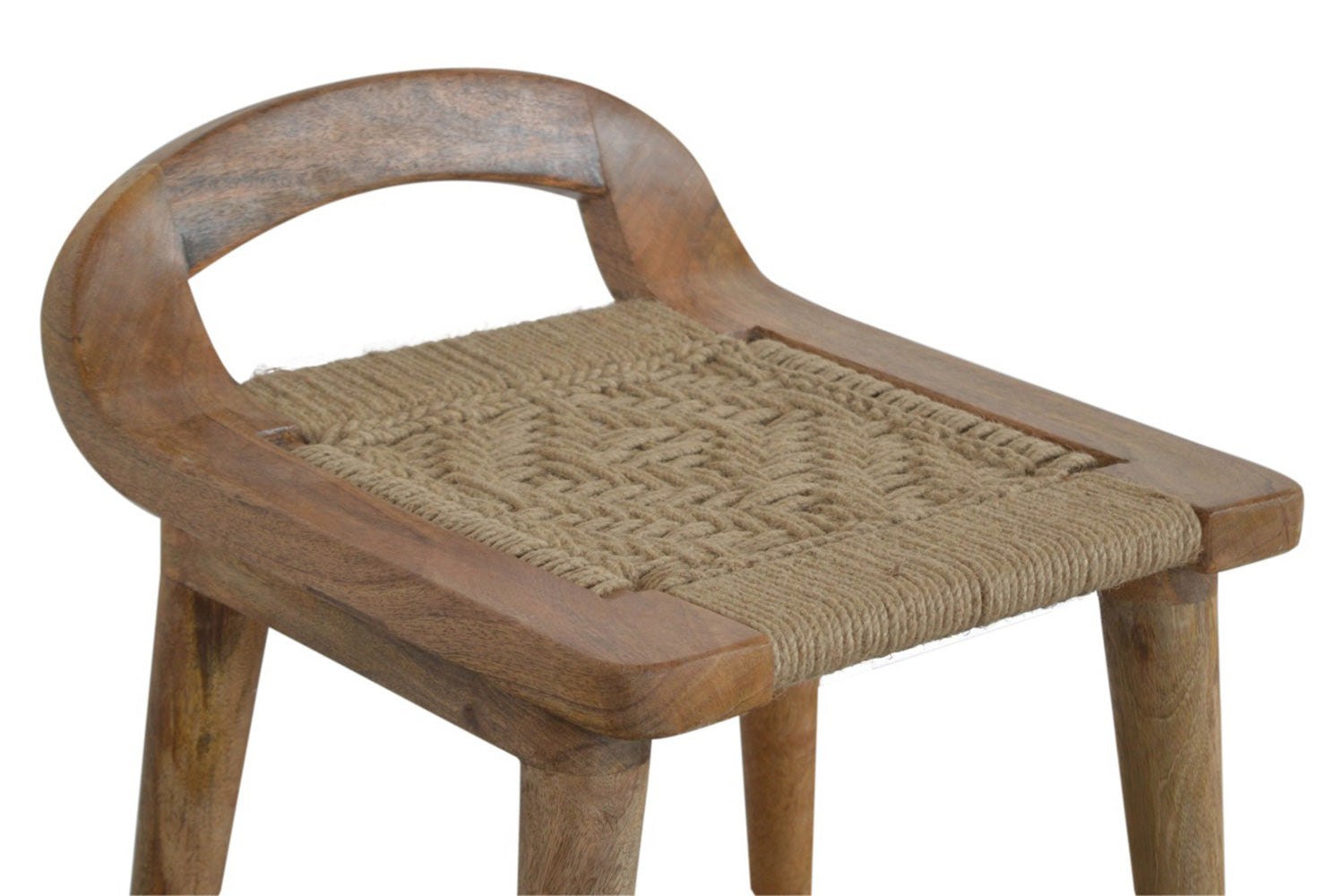 Artisan - Raised Back Woven Stool