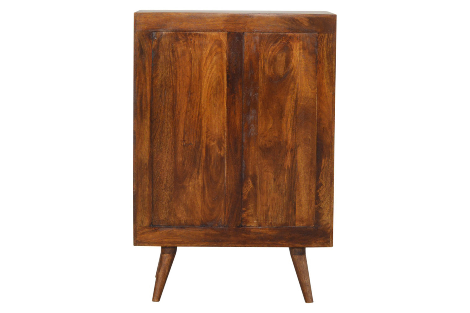 Artisan - Gold Inlay Abstract Cabinet in Chestnut