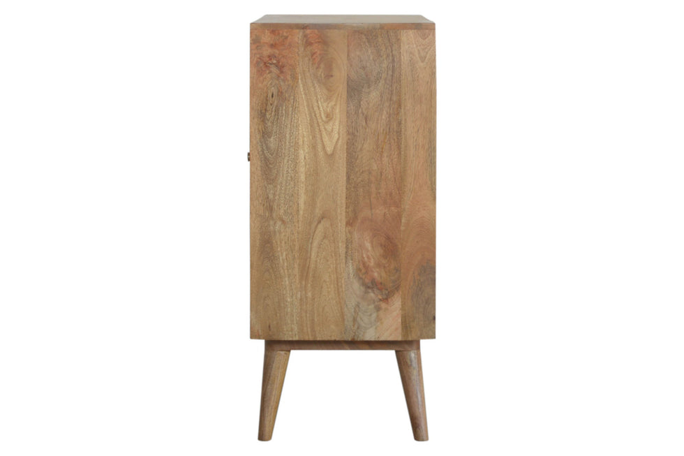 Artisan - Lisbon Black Abstract Cabinet