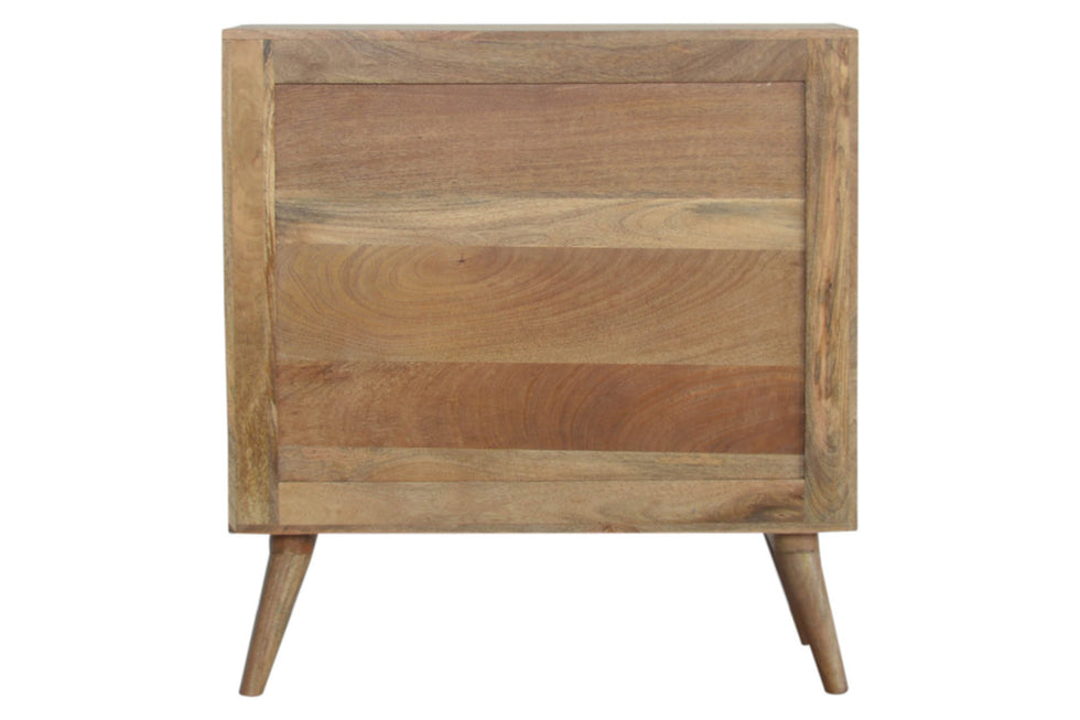 Artisan - Lisbon Black Abstract Cabinet