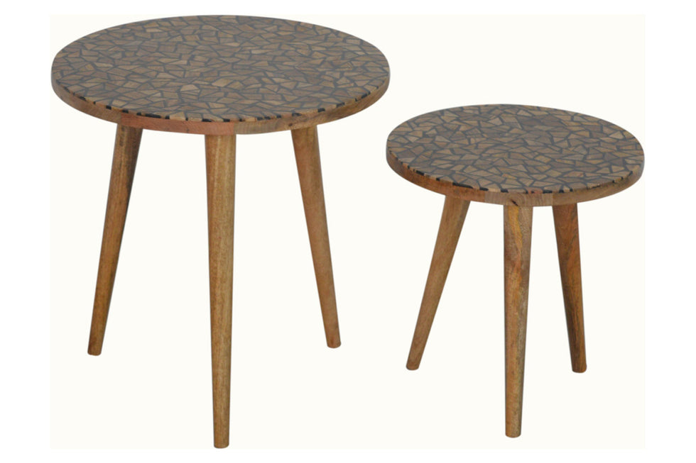 Artisan - Tree Trunk Style Nesting Stools
