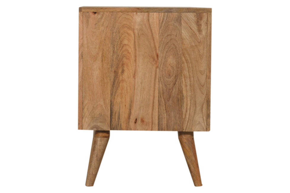 Artisan - Prima Bedside with 2 Drawers Short Legs