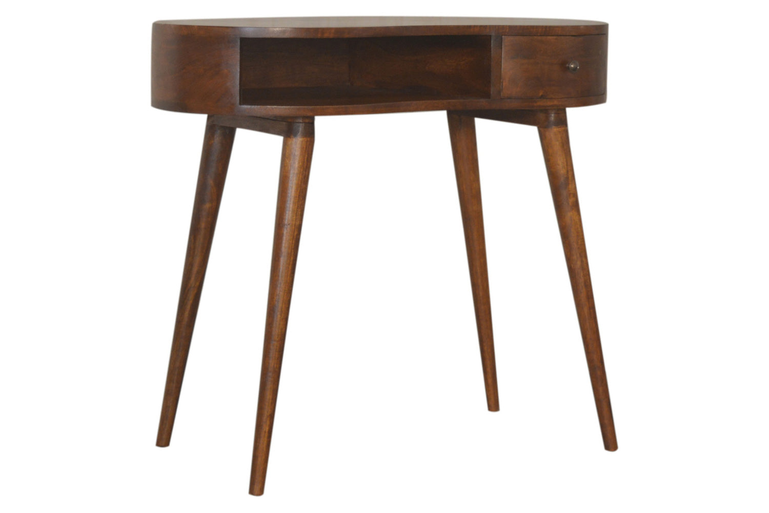 Artisan - Rounded Writing Desk in Chestnut
