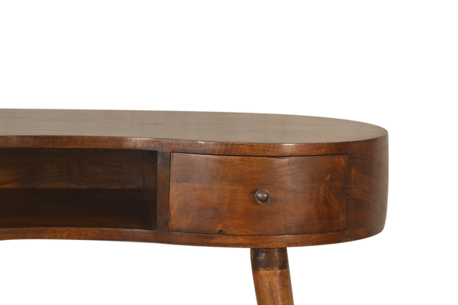 Artisan - Rounded Writing Desk in Chestnut
