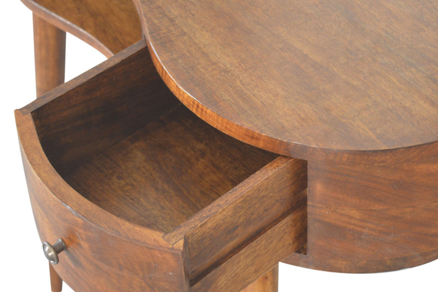 Artisan - Rounded Writing Desk in Chestnut