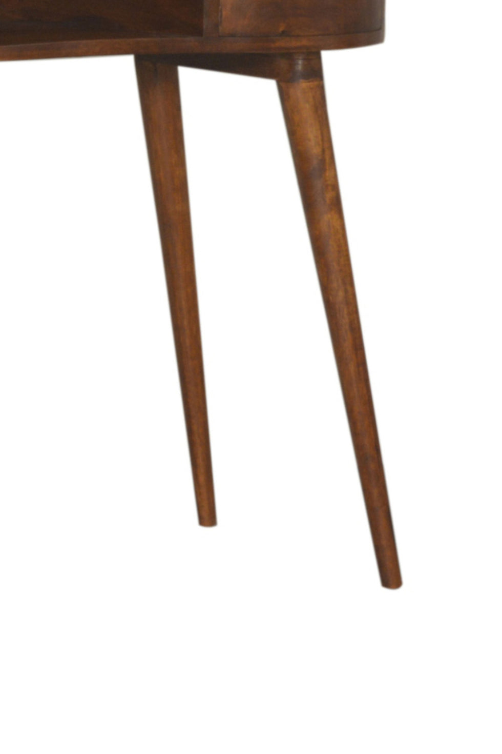 Artisan - Rounded Writing Desk in Chestnut