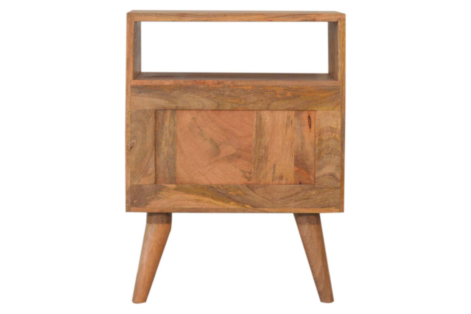 Artisan - Diamond Screen Printed Bedside with Open Slot