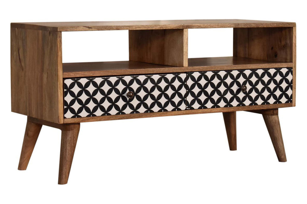Artisan - Diamond Screen Printed TV Unit