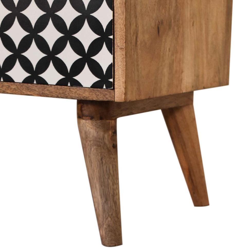 Artisan - Diamond Screen Printed TV Unit