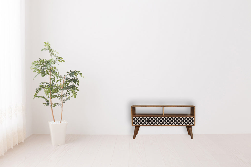 Artisan - Diamond Screen Printed TV Unit