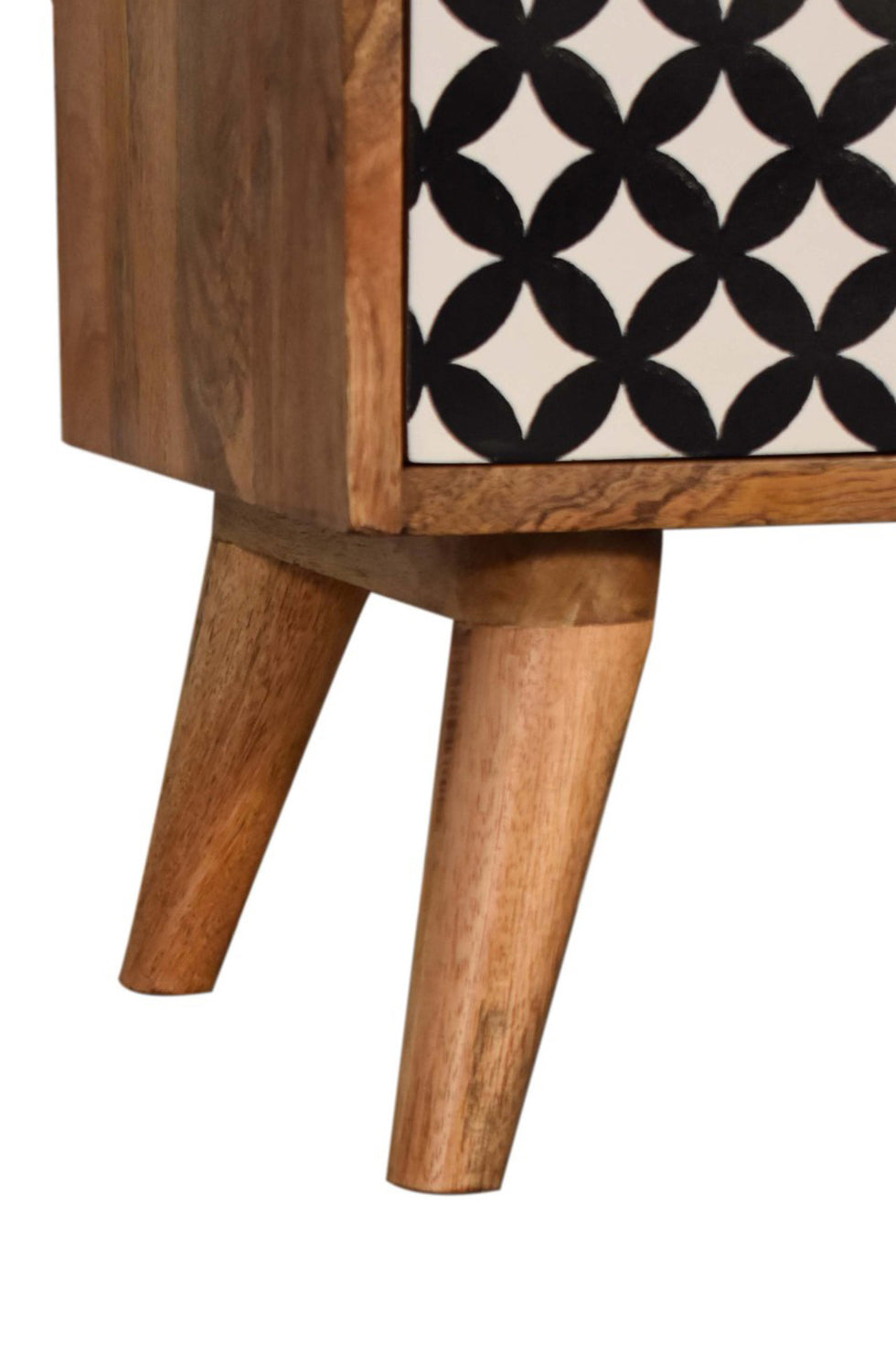 Artisan - Diamond Screen Printed Bedside