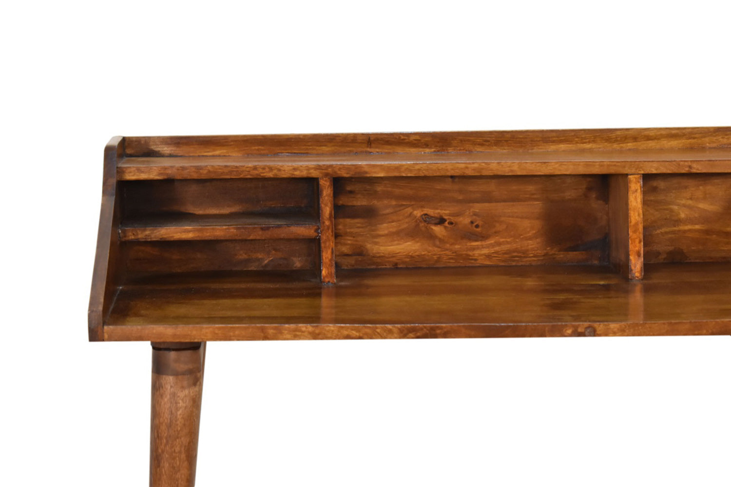 Artisan - Multi Drawer Writing Desk in Chestnut