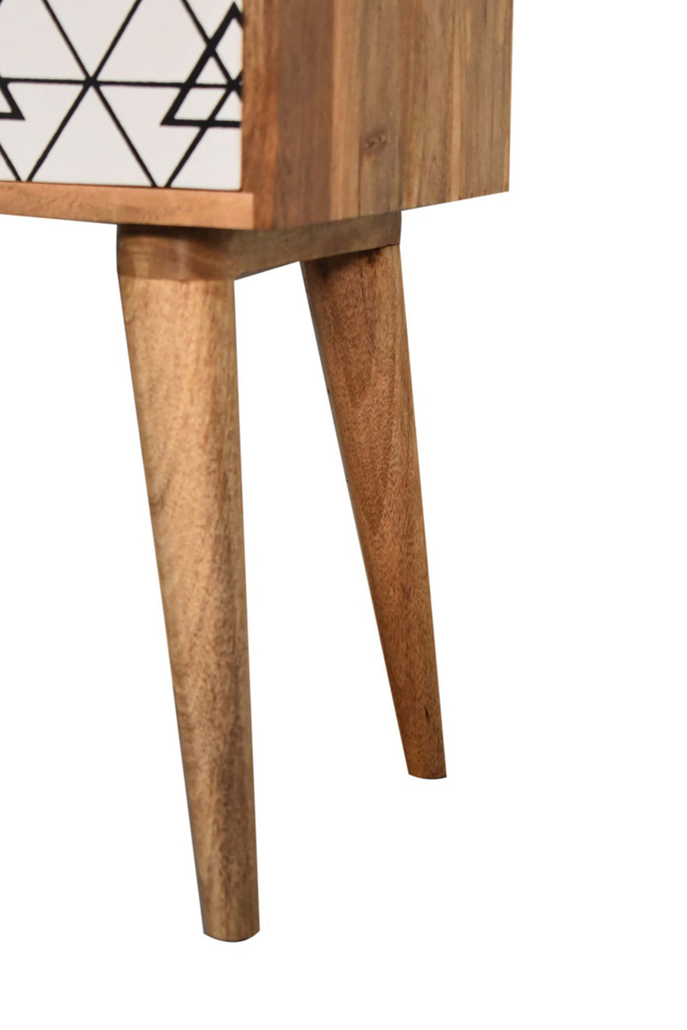 Artisan - Triangle Printed Bedside