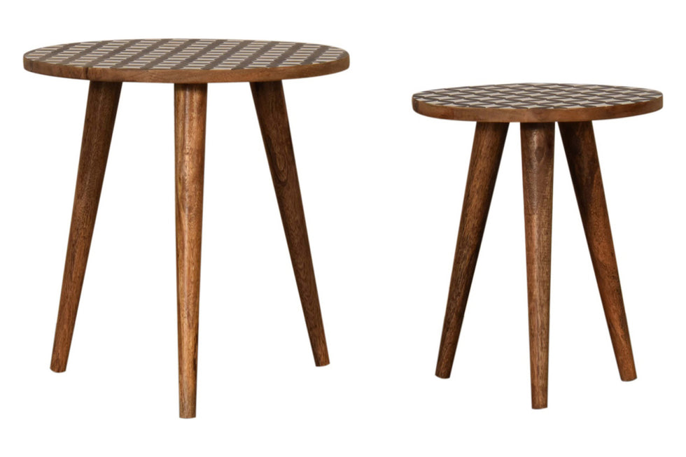Artisan - Monochrome Nesting Stools